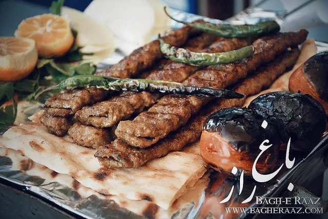 کباب و نان باغ راز