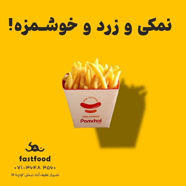 سیب‌زمینی سرخ‌کرده نمک