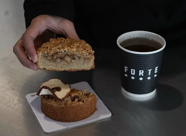 تصویر منتشرشده در حساب fortecaffe؛ کافه فورته