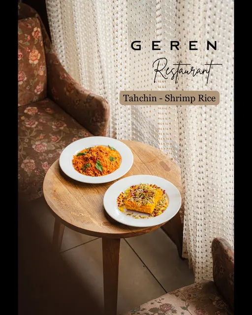 تصویر منتشرشده در حساب geren.food؛ کافه گرن
